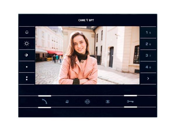 Абонентское устройство hands-free с цветным 7" дисплеем FUTURA X1 BK
