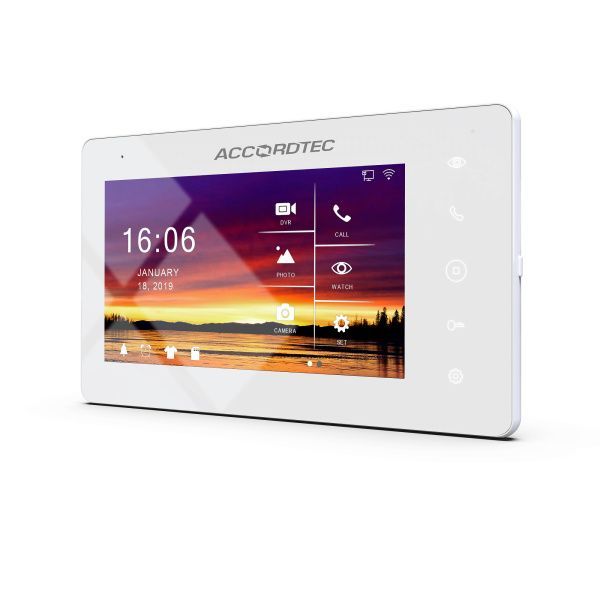AT-VD720W WH Монитор домофона