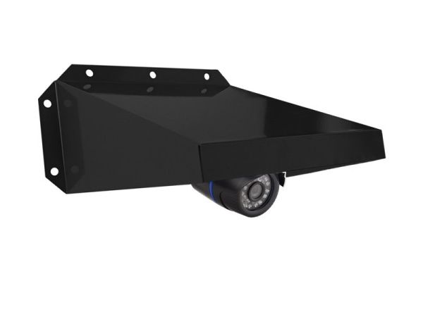 Козырёк защитный для видеокамер 300х250х150 "Аякс", черный Козырёк защитный для видеокамер 300х250х150 "Аякс", черный