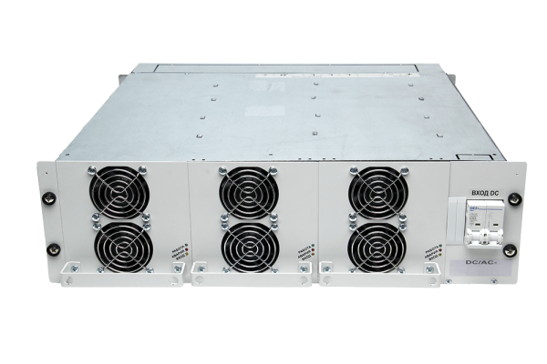 Инвертор DC/AC-110/380В-7500ВА-3U-23 (-РА; -BRS; -РГ) Инвертор DC/AC-110/380В-7500ВА-3U-23 (-РА; -BRS; -РГ)