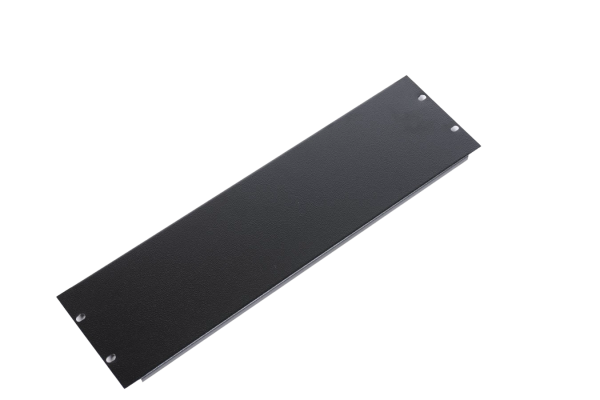 Фальшпанель в шкаф 19" 3U, цвет черный