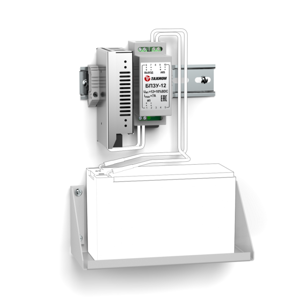 Комплект бесперебойного питания (12В/3А) КБП-12/3 Комплект бесперебойного питания (12В/3А) КБП-12/3