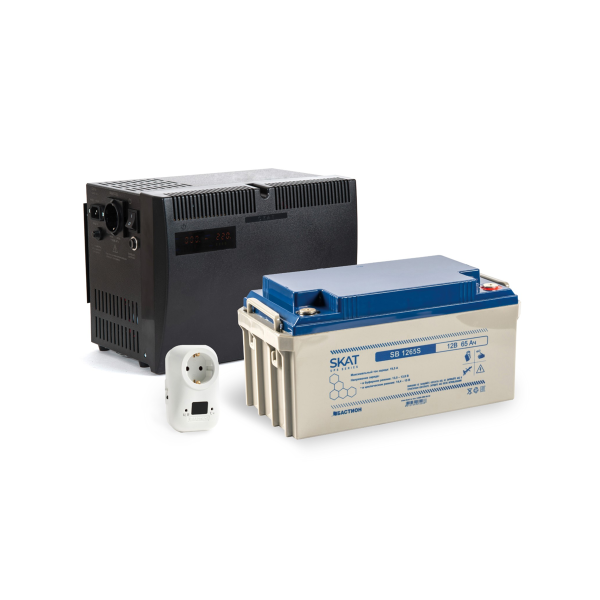 Комплект ИБП TEPLOCOM-500+65+TBS Maximum Комплект ИБП TEPLOCOM-500+65+TBS Maximum