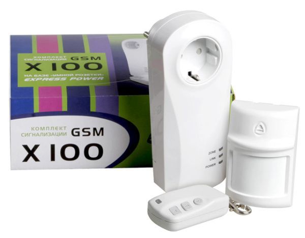 Комплект беспроводной gsm-сигнализации «X100»
