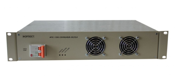 Выпрямитель ИПС 1200-220/48В-25А-2U