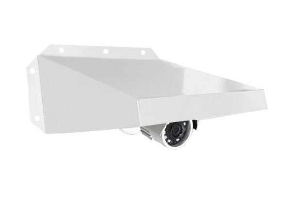 Козырёк защитный для видеокамер 300х250х150 "Аякс", белый Козырёк защитный для видеокамер 300х250х150 "Аякс", белый