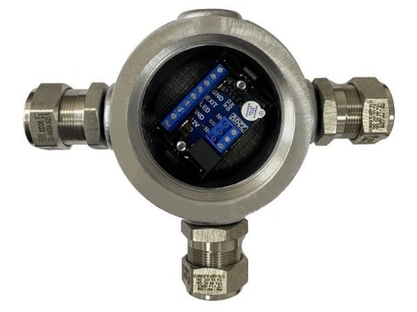 Контроллер-Ex взрывозащищенный Z-R5 "Аякс", два проходных отверстия М20х1,5, две Ex-заглушки М20х1,5 Контроллер-Ex взрывозащищенный Z-R5 "Аякс", два проходных отверстия М20х1,5, две Ex-заглушки М20х1,5