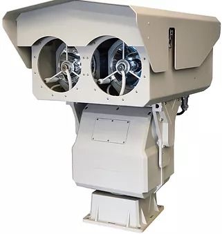 Прожектор поворотный поисковый DWT-SLC-2X500