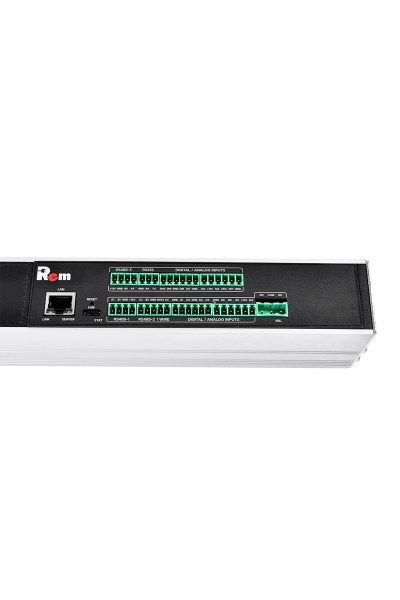 Верт блок розеток Rem-2MC, монит, измер, 3×16A, 36C13, 12C19, 2100мм, шнур 3м IEC309