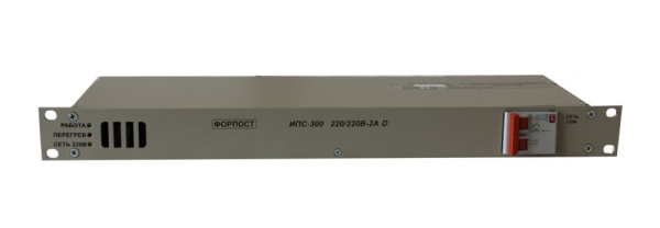 Выпрямитель ИПС 300-220/220В-2А-1U-D