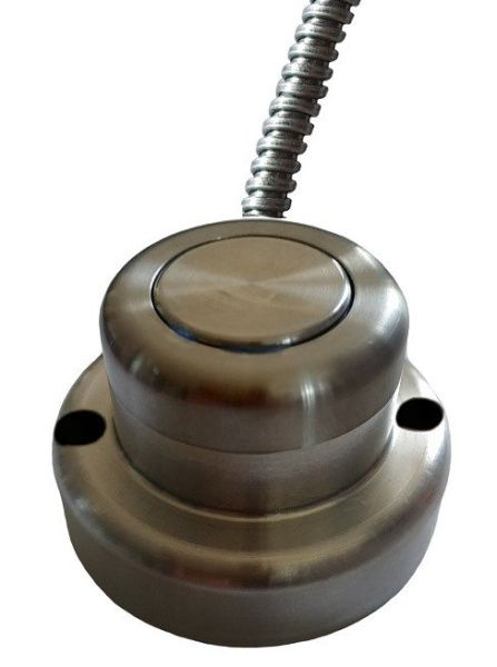 Кнопка управления магнитогерконовая накладная Ex-ВК200 вариант А, приводной элемент "В уровень с корпусом" Кнопка управления магнитогерконовая накладная Ex-ВК200 вариант А, приводной элемент "В уровень с корпусом"