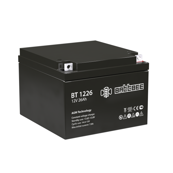 Аккумуляторы для систем безопасности BattBee BT 1226