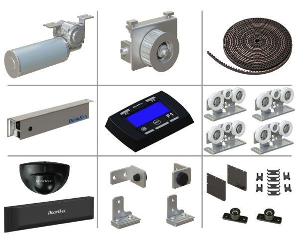 DOORHAN Комплект привода для раздвижных дверей на две створки, AD-SP DOORHAN Комплект привода для раздвижных дверей на две створки, AD-SP