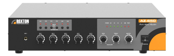 Зональный усилитель ROXTON AZ-650 Зональный усилитель ROXTON AZ-650