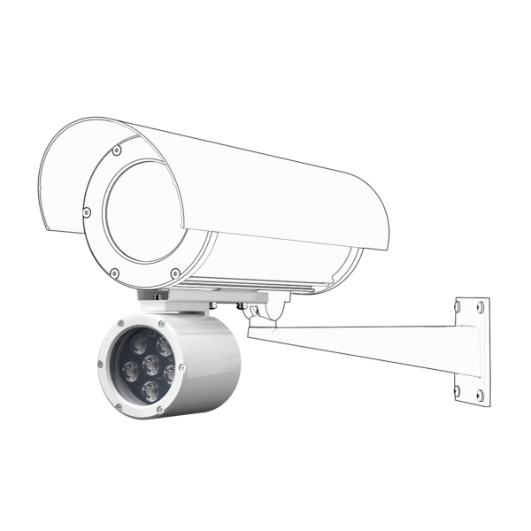 Прожектор инфракрасный периметровый взрывозащищенный ПИП-25/45 Ex Прожектор инфракрасный периметровый взрывозащищенный ПИП-25/45 Ex