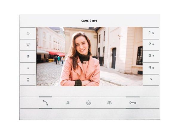 Абонентское устройство hands-free с цветным 7" дисплеем FUTURA X1 WH