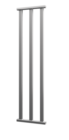 Секция полноростовая 700 мм Нержавеющая сталь Секция полноростовая 700 мм Нержавеющая сталь