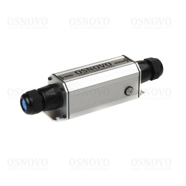 Уличный PoE удлинитель 10M/100M Fast Ethernet до 500м E-PoE/2W