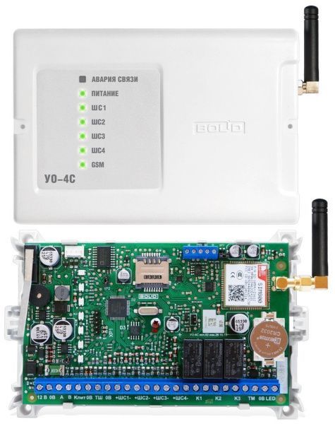 Устройство системы передачи извещений Болид GSM "УО-4С" исп.02