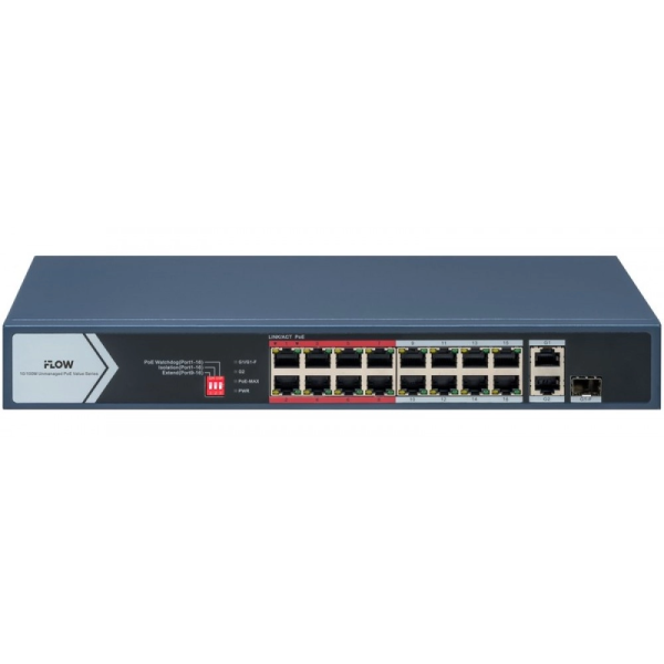 Неуправляемый коммутатор F-SW-EU418POE-V/L