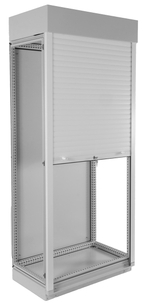 Корпус промышленного шкафа (В2200×Ш800×Г400) EMS, передняя дверь роллета/рольставни