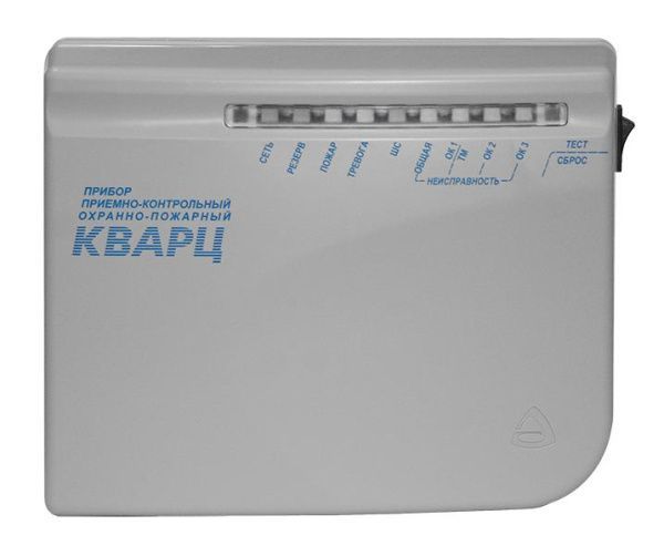 Приемно-контрольный охранно-пожарный прибор «Кварц», вариант 2