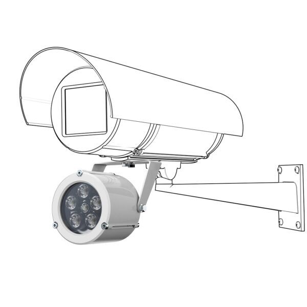 Прожектор инфракрасный периметровый ПИП-70/20 Прожектор инфракрасный периметровый ПИП-70/20