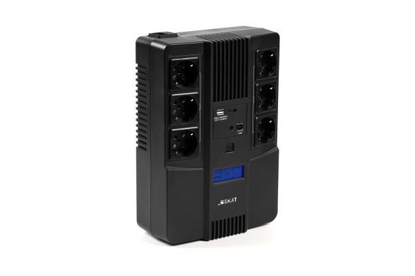 ИСТОЧНИК БЕСПЕРЕБОЙНОГО ПИТАНИЯ SKAT-UPS 800-AID-IN-1x9