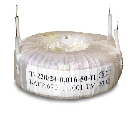 Тороидальный трансформатор ОСМ Т 220/Uвт-0,025-50