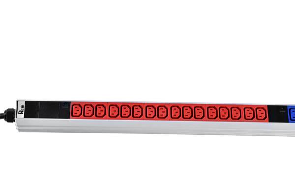 Верт блок розеток Rem-3x16, 3×16A, инд, 48C13, 1420мм, шнур 3м IEC309