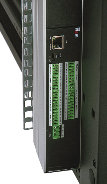 Верт блок розеток Rem-2MC, монит, измер, управл, 1×32A, авт, 24S, 1820мм, шнур 3м IEC309