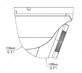 Купольная IP видеокамера Uniview IPC3634SE-ADZK-WL-I0. Изображение 1 Купольная IP видеокамера Uniview IPC3634SE-ADZK-WL-I0. Изображение 1
