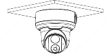 Купольная IP видеокамера Uniview IPC3638SE-ADF40K-WL-I0. Изображение  5