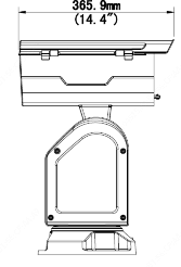PTZ видеокамера Uniview TIC7632EL-F75-2X55G. Изображение  5