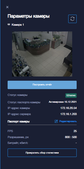 SecurOS System Dashboard
