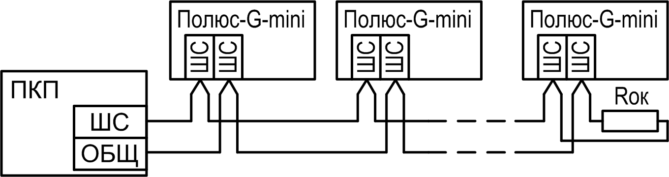 Извещатель охранный наклона и удара Полюс-G mini. Изображение  1