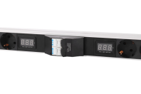 Верт блок розеток Rem-32, 2 контура по 1×16А, авт, инд, 8S, 4C19, 1420мм, колодка