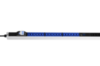 Верт блок розеток Rem-2MC, монит, измер, 1×32А, авт, 36C13, 1420мм, шнур 3м IEC309