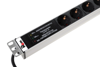 Верт блок розеток Rem-16, 1×16A, фил, инд, 15S, 10C13, 1820мм, 42-48U, шнур 3м