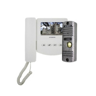 Комплект домофонии AT-home4 WH-SL ("ACCORDTEC", Комплект видедомофона)
