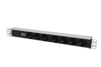 Гор блок розеток Rem-32, 1×32А, амп, 7S, 19", колодка