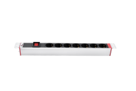 Гор блок розеток Rem-16, 1×16A, выкл, 7S, 19", вход C20