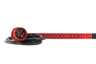Верт блок розеток Rem-2MC, монит, измер, 3×16A, 36C13, 6C19, 1820мм, шнур 3м IEC309