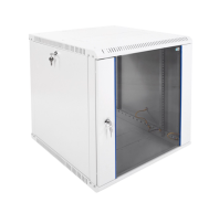 Шкаф телекоммуникационный настенный разборный ЭКОНОМ 12U (600 × 650) дверь стекло